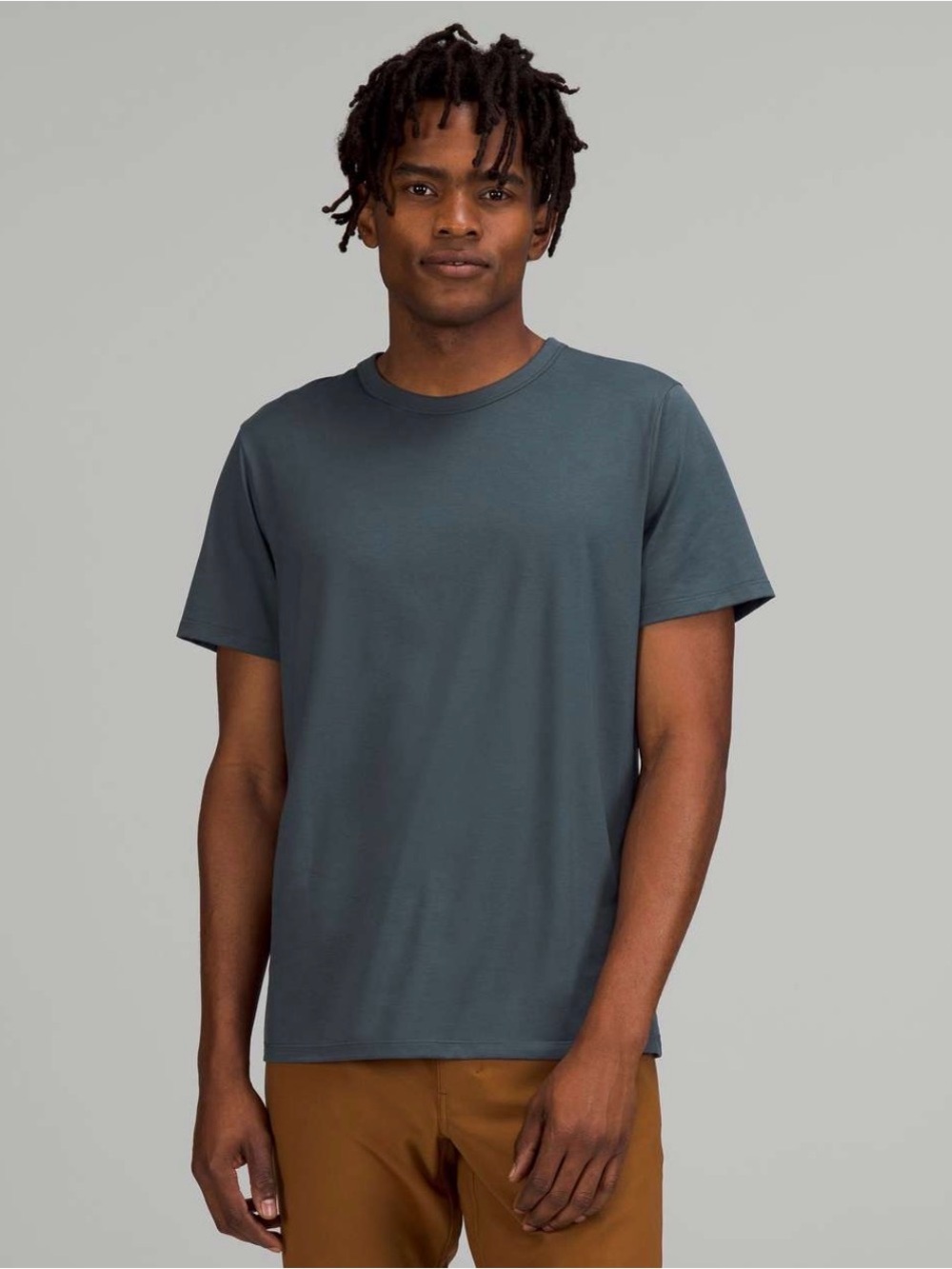 lululemon Men’s The Fundamental T-Shirt Iron Blue XXL